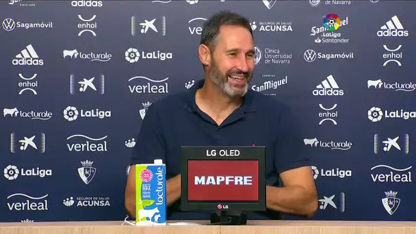 Rueda de prensa CA Osasuna vs RCD Espanyol de Barcelona