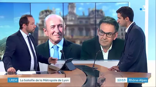 Morgan Griffond, président de LREM Lyon, répond sur l'affrontement Collomb-Kimelfeld