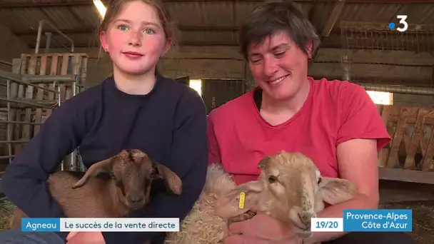 Sucés pour l'agneau de Pâques dans les Alpes-Maritimes