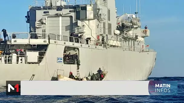 La Marine Royale porte assistance à 67 subsahariens candidats à la migration irrégulière
