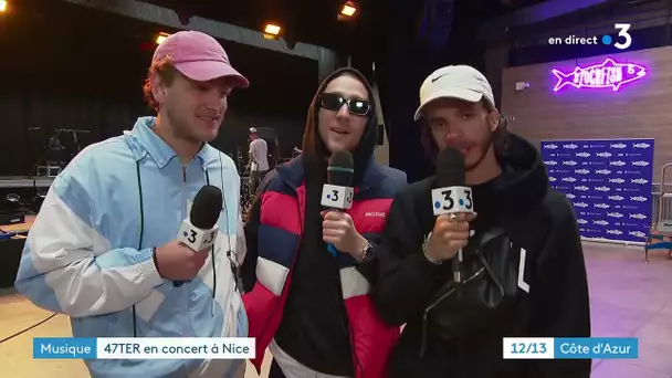 Interview du groupe de rap 47Ter avant son concert à Nice, au Stockfish le 22 avril 2022