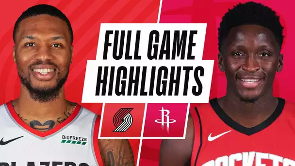TRAIL BLAZERS at ROCKETS | FULL GAME HIGHLIGHTS | January 28, 2021