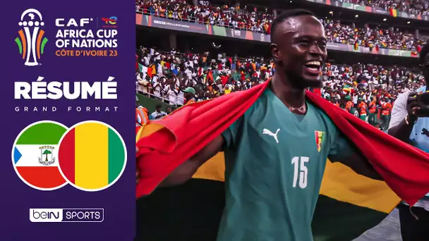 Résumé : Bayo offre les quarts de finale à la Guinée, Nsue se rate !