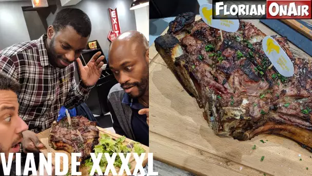 2 kilos de VIANDE: TOMAHAWK  + GROS qu'aux STATES! - VLOG #740