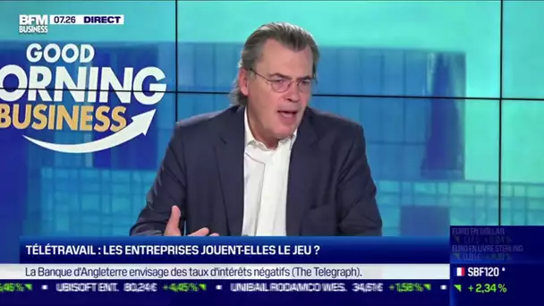 Benoît Serre (Association des DRH) : Télétravail, des sanctions contre les entreprises réfractaires