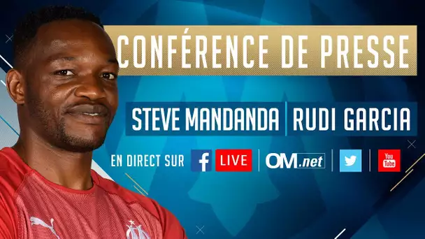 La conférence de Steve Mandanda et Rudi Garcia #OMRCSA