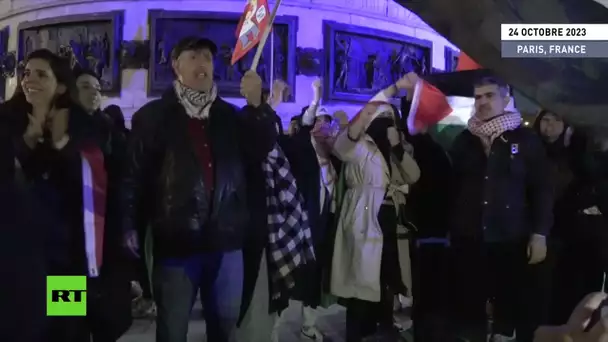 🇫🇷 France : manifestation pro-palestinienne à Paris
