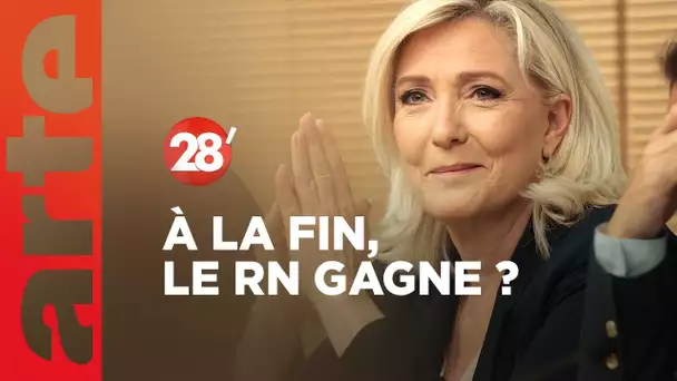 Crise politique : et à la fin, c’est le RN qui gagne ? - 28 Minutes - ARTE