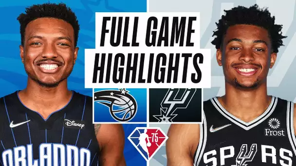 MAGIC at SPURS | FULL GAME HIGHLIGHTS | October 20, 2021