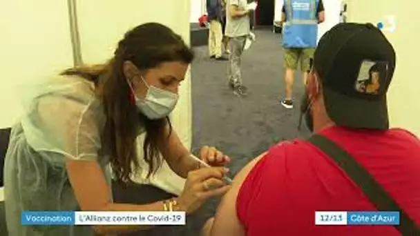 OGC Nice : vaccination rouge et noir à l’Allianz Riviera à Nice