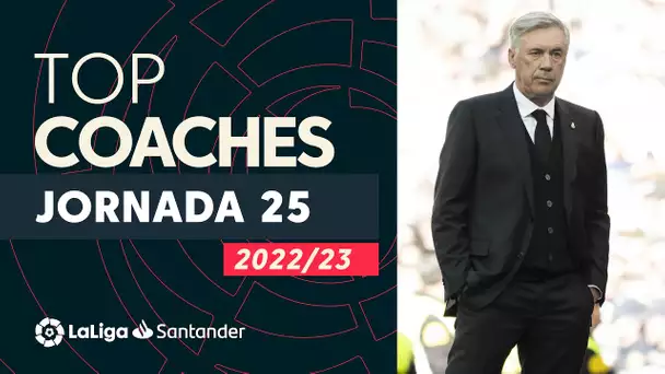 LaLiga Coaches Jornada 25: Ancelotti, Carvalhal & Xavi Hernández