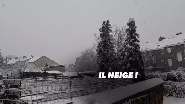 La neige est arrivée en France
