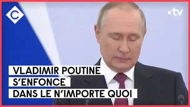 Le show de Poutine au Kremlin - L’édito - C à vous - 30/09/2022
