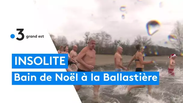 Baignade de Noël à la Ballastière