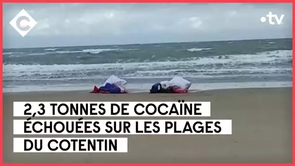Sur les plages du Cotentin, le tourisme de la cocaïne - Mohamed Bouhafsi - C à Vous - 08/03/2023