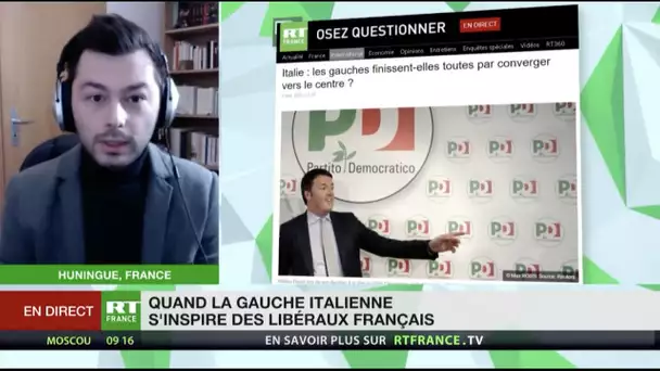 Italie : «Ce que fait Macron aujourd’hui, c’est tout ce qu’à déjà fait Matteo Renzi»