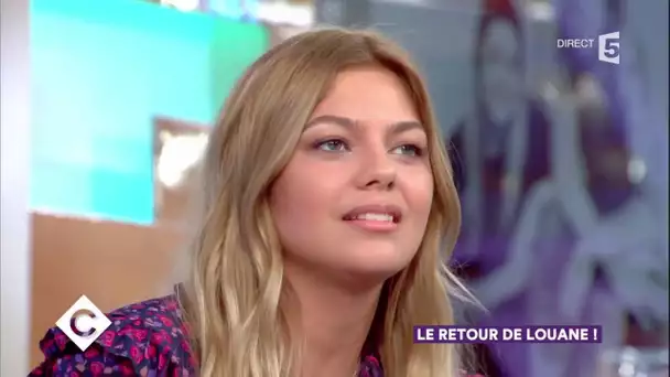 François Damiens, Cécile de France et Louane - C à vous - 04/09/2017