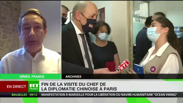 Visite de Wang Yi en France : «Une opération séduction» selon Joël Ruet