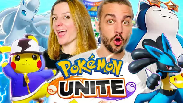 ON JOUE A DEUX EN CO-OP SUR LE NOUVEAU JEU POKEMON GRATUIT SUR NINTENDO SWITCH : POKEMON UNITE !