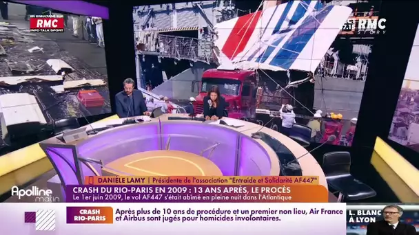 Lamy : "Ce procès doit permettre de sanctionner les négligences avérées d'Airbus et d'Air France".