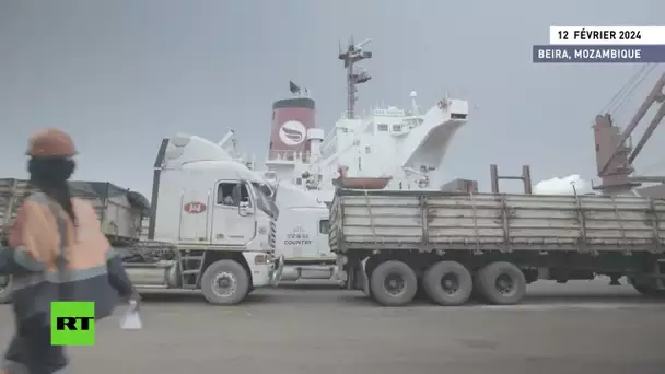 Un navire transportant 23 000 tonnes d'engrais russes pour le Zimbabwe arrive au Mozambique