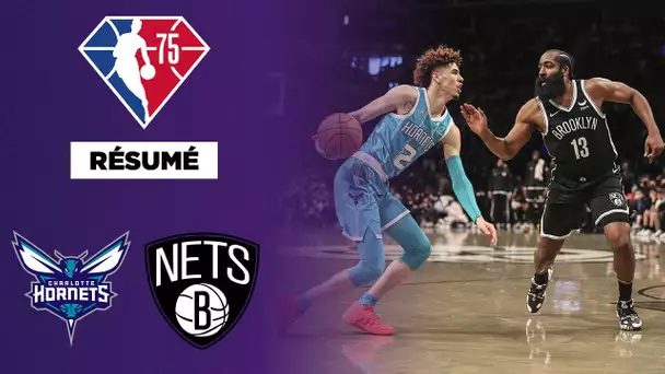 🏀 Résumé VF - NBA : Charlotte Hornets @ Brooklyn Nets