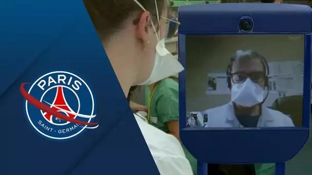 🎥 Reportage : Quand le robot de la Fondation vient en aide à l'hôpital Lariboisière