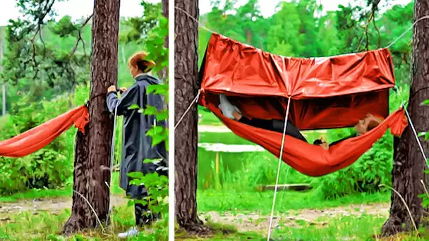 INCROYABLES ASTUCES ET IDÉES DE CAMPING POUR TA PROCHAINE AVENTURE DANS LA NATURE