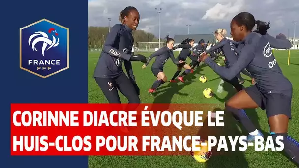 France-Pays-Bas Féminines : Corinne Diacre évoque le huis clos I FFF 2020