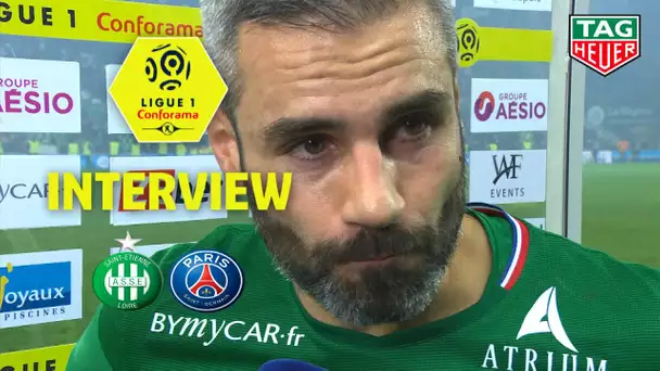 Interview de fin de match :AS Saint-Etienne - Paris Saint-Germain ( 0-4 )  / 2019-20