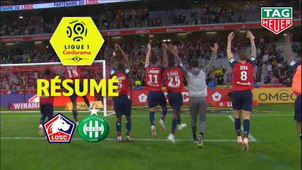 LOSC - AS Saint-Etienne ( 3-1 ) - Résumé - (LOSC - ASSE) / 2018-19