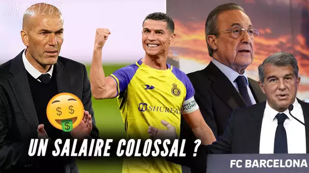 Un salaire DINGUE pour convaincre ZIDANE de rejoindre CR7 ? REAL-BARÇA : la guerre est déclarée !