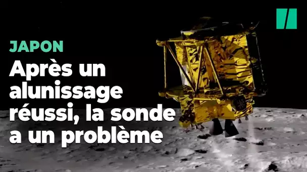 La sonde japonaise Slim est arrivée sur la Lune, mais il y a un problème