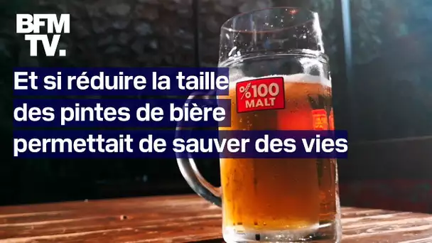 Réduire la taille des pintes de bière pour limiter la consommation d'alcool des Britanniques