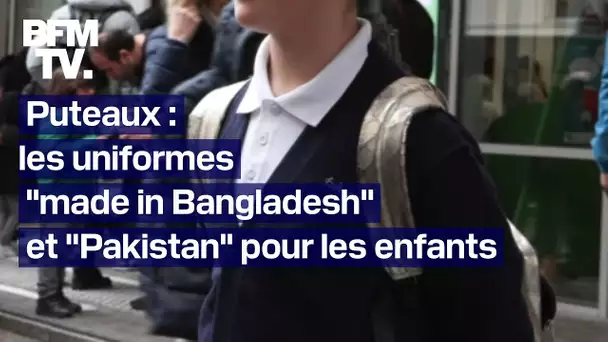 Puteaux: les uniformes à l'école conçus au Bangladesh et au Pakistan, au lieu du Portugal