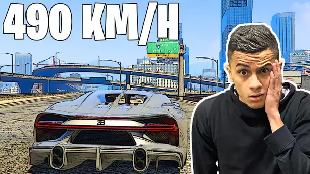 JE TEST LE VEHICULE LE PLUS RAPIDE DU MONDE : 490KM/H !