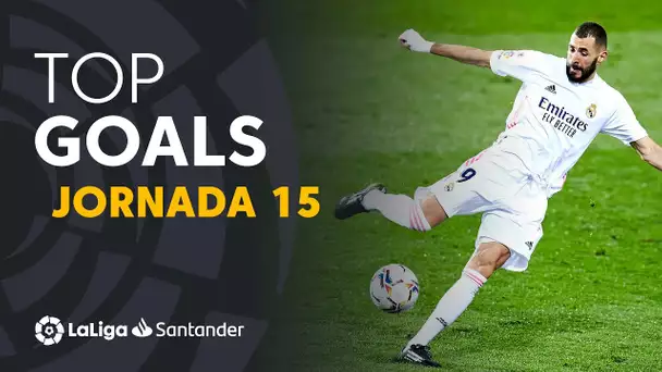 Todos los goles de la Jornada 15 de LaLiga Santander 2020/2021