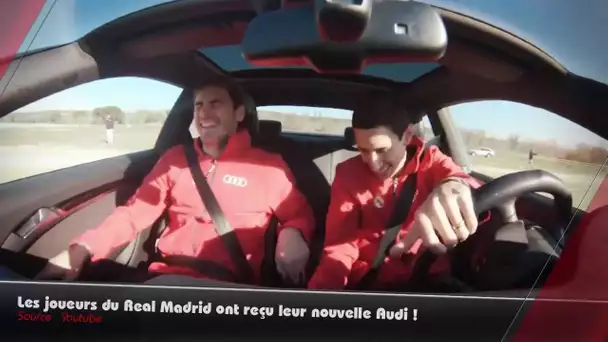 Bale, Benzema, Ronaldo... Les joueurs du Real Madrid ont recu leur nouvelle Audi !
