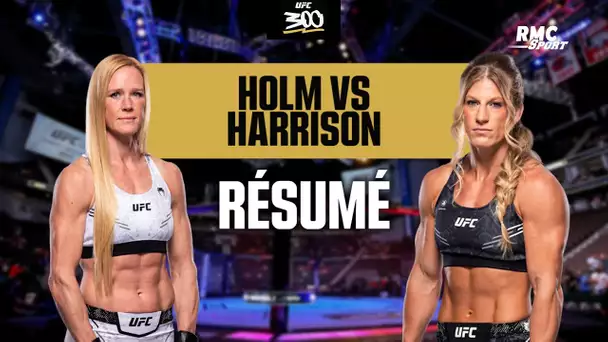 Résumé UFC 300 : Harrison vs Holm, un TKO et un combat à sens unique
