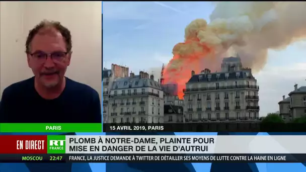 Contamination au plomb après l'incendie de Notre-Dame : «Il y a eu un déni de la gravité»