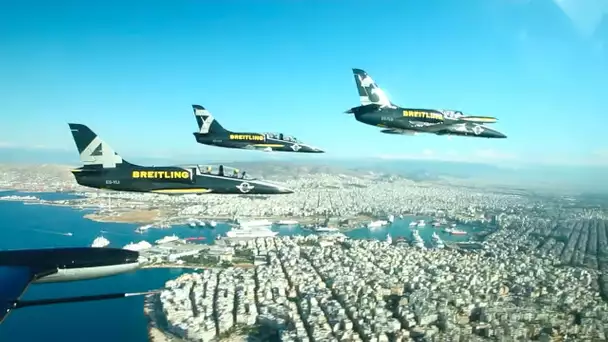 La patrouille Breitling Jet Team au Moyen-Orient