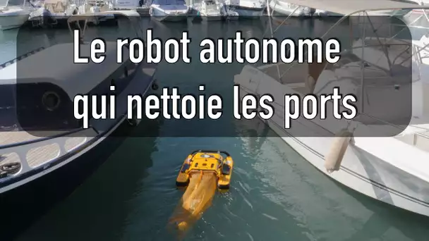 Le robot autonome qui nettoie les ports