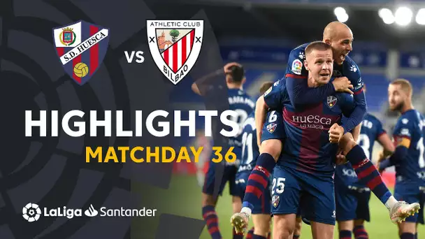 Resumen de SD Huesca vs Athletic Club (1-0)