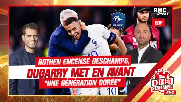 Équipe de France : Rothen encense Deschamps, Dugarry met en avant "une génération dorée"