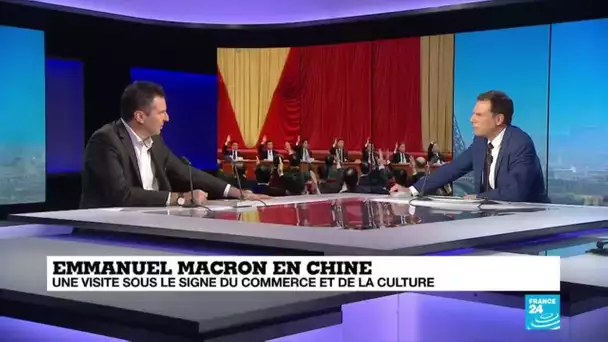 Emmanuel Macron en Chine: "Emmanuel Macron tente d'européaniser sa visite"