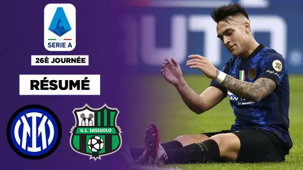 Résumé : L'Inter surpris par Sassuolo et Maxime Lopez