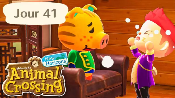 Jour 41 | Jean-Bon veut déménager 😢 | Animal Crossing : New Horizons