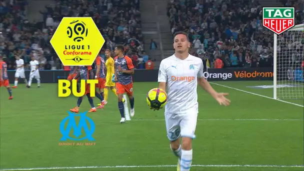 But Florian THAUVIN (56') / Olympique de Marseille - Montpellier Hérault SC (1-0)  OM-MHSC/ 2018-19