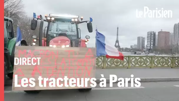 🔴 EN DIRECT | Colère des agriculteurs : plusieurs dizaines de tracteurs manifestent dans Paris