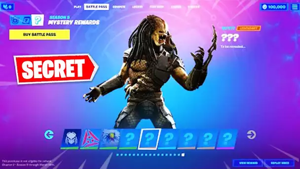 LE SKIN SECRET DE LA SAISON 5 EST DECOUVERT + TOUS LES PROCHAINS SKINS ! (FORTNITE NEWS)